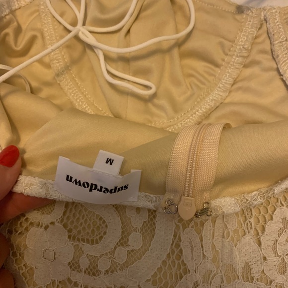 Stasia White Bodysuit from Superdown/Revolve - Picture 4 of 4